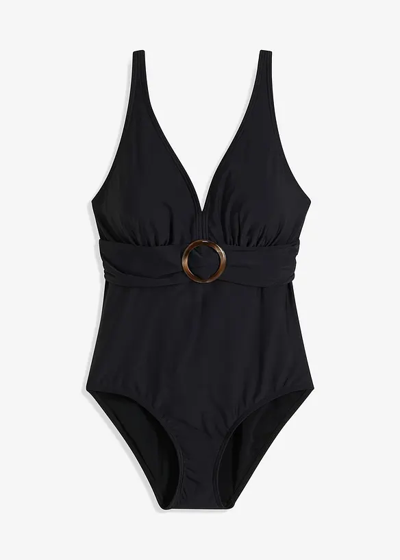 Baddr&auml;kt med V-ringning och l&auml;tt formande effekt, bonprix