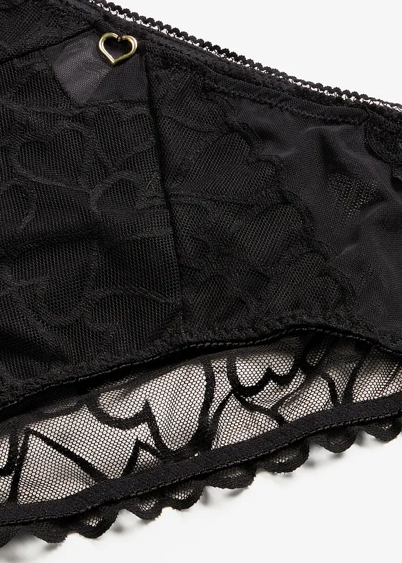 Maxitrosa med skir spets, bonprix