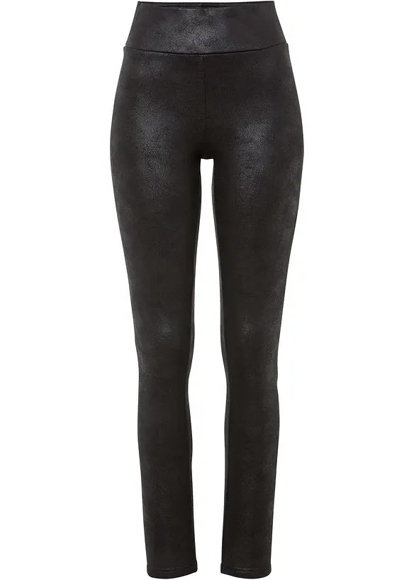 Fodrade leggings med ytskikt, bonprix