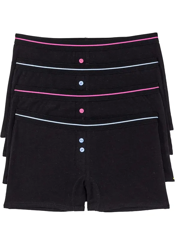 Boxertrosa (4-pack), bonprix