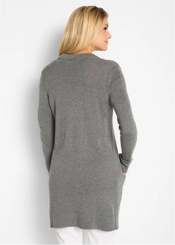 L&aring;ng cardigan, l&aring;ng&auml;rmad, bonprix