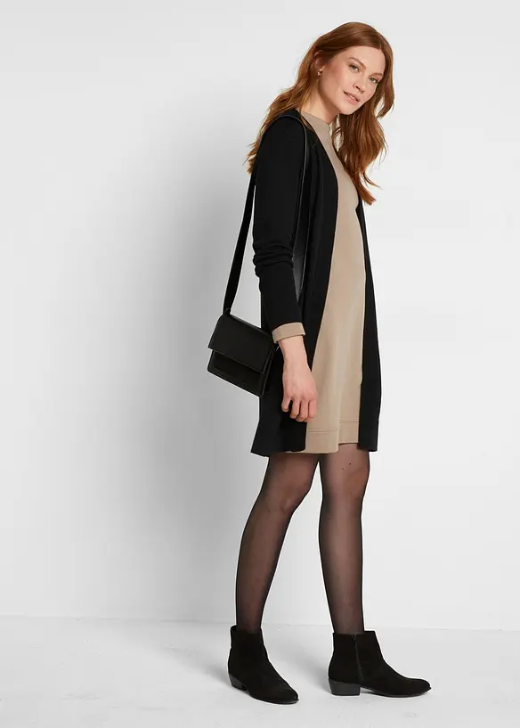 L&aring;ng cardigan, l&aring;ng&auml;rmad, bonprix