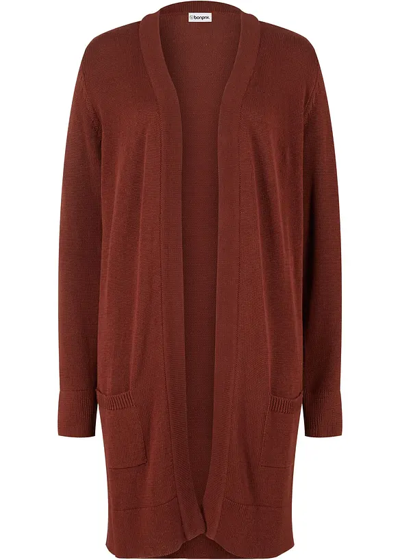 L&aring;ng cardigan, l&aring;ng&auml;rmad, bonprix