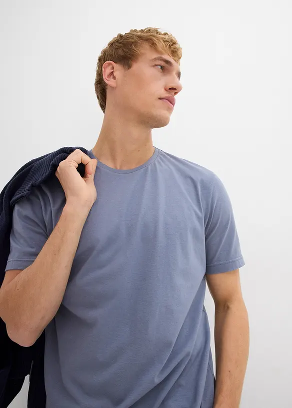 T-shirt i bomull (2-pack), bonprix