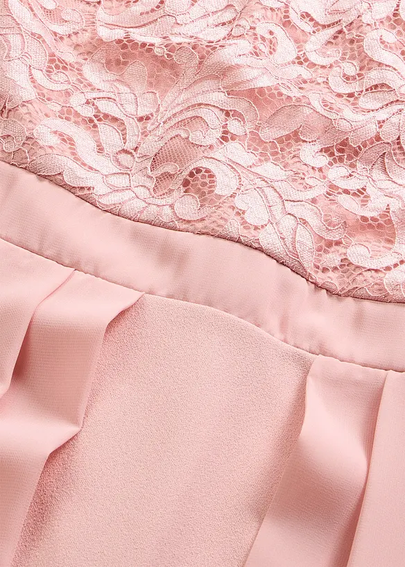 Maxikl&auml;nning med spets, bonprix