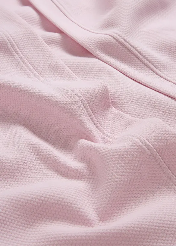 L&aring;ng trik&aring;jacka av mjuk bomullsmix, bonprix