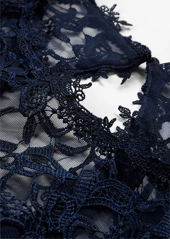 L&aring;ng aftonkl&auml;nning med spets, bonprix