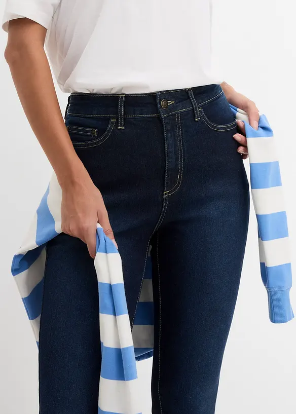Skinny Jeans Mid Waist, Stretch, bonprix
