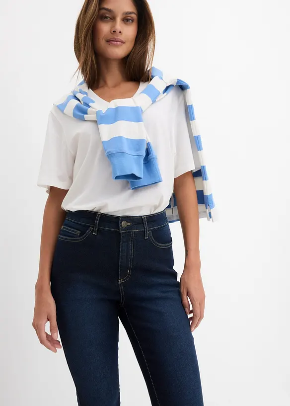 Skinny Jeans Mid Waist, Stretch, bonprix