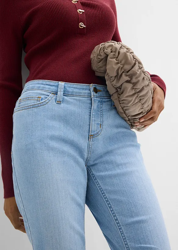 Skinny Jeans Mid Waist, Stretch, bonprix