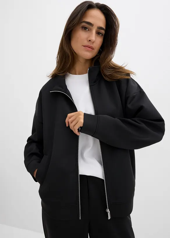 Trik&aring;jacka med dragkedja i neopren, bonprix