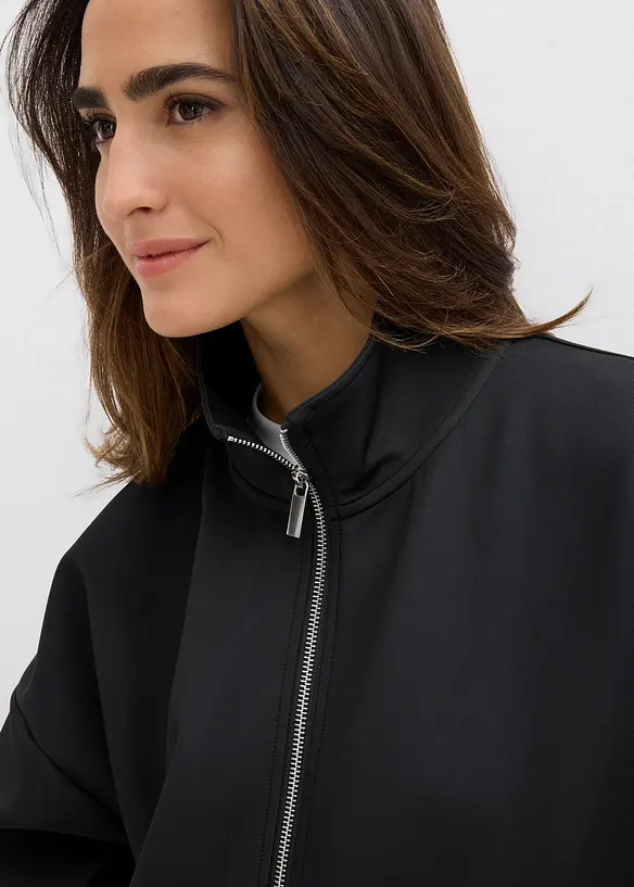 Trik&aring;jacka med dragkedja i neopren, bonprix