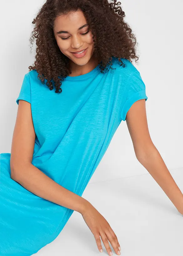 Jerseykl&auml;nning i ekologisk bomull, bonprix