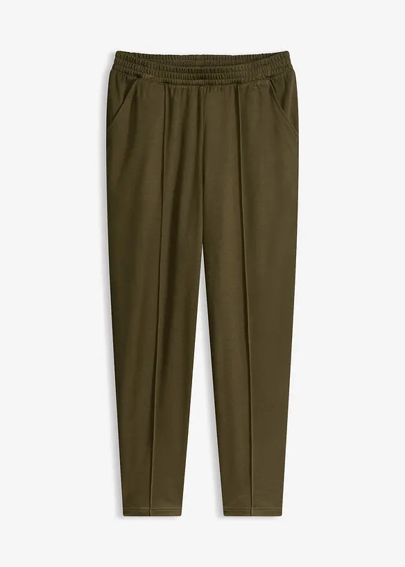 Dra p&aring;-byxa med sydda pressveck, bonprix