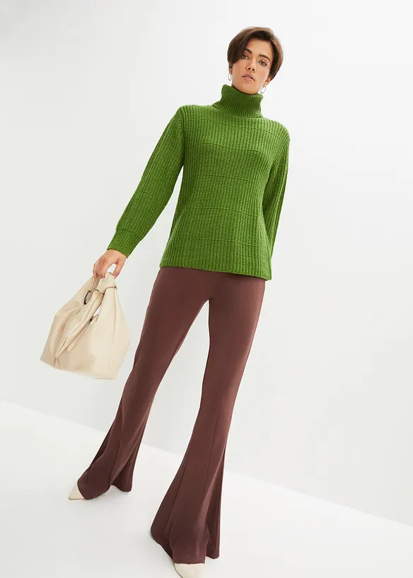 Stickad polotr&ouml;ja, bonprix