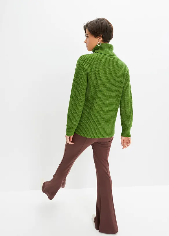 Stickad polotr&ouml;ja, bonprix