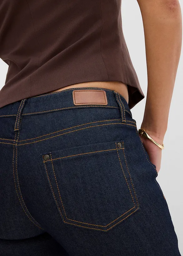 Bootcut jeans Mid Waist, Komfort-Stretch, bonprix