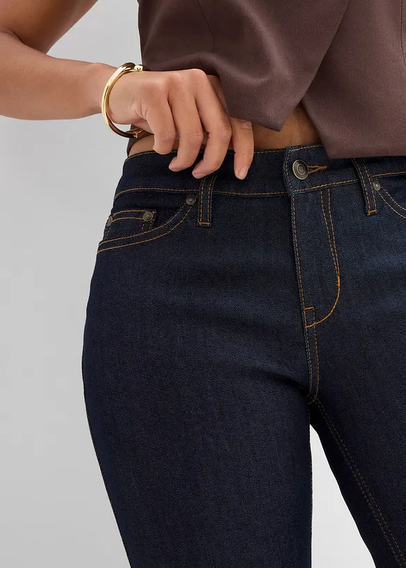 Bootcut jeans Mid Waist, Komfort-Stretch, bonprix