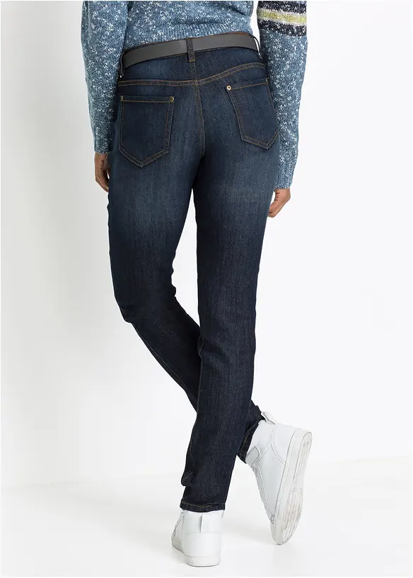Mom Jeans Mid Waist, Stretch, bonprix