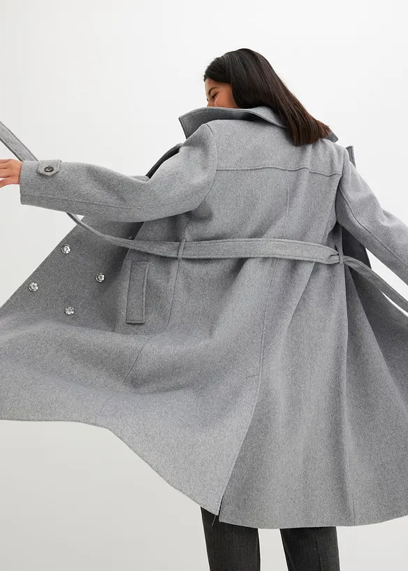 Kappa med yllelook, bonprix