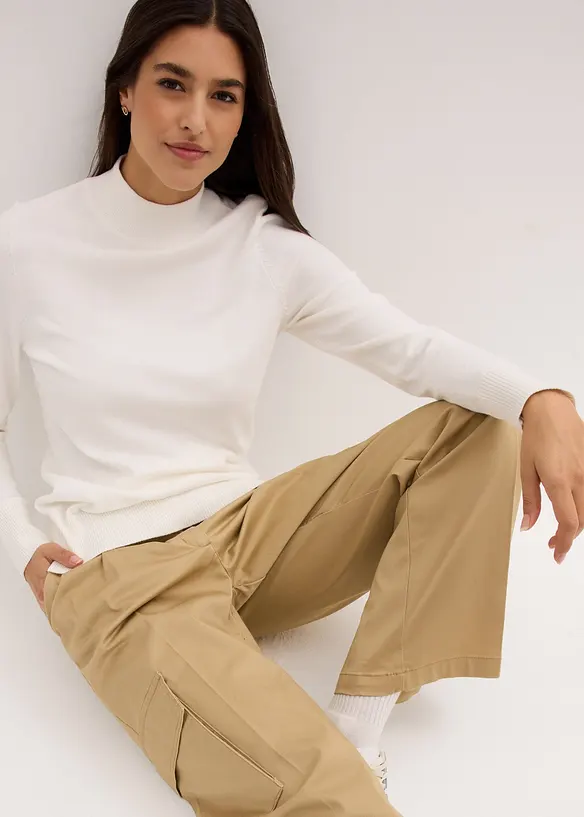 Finstickad tr&ouml;ja, bonprix