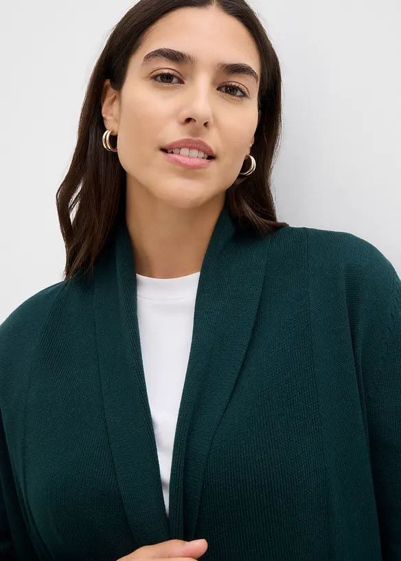 Finstickad cardigan, bonprix