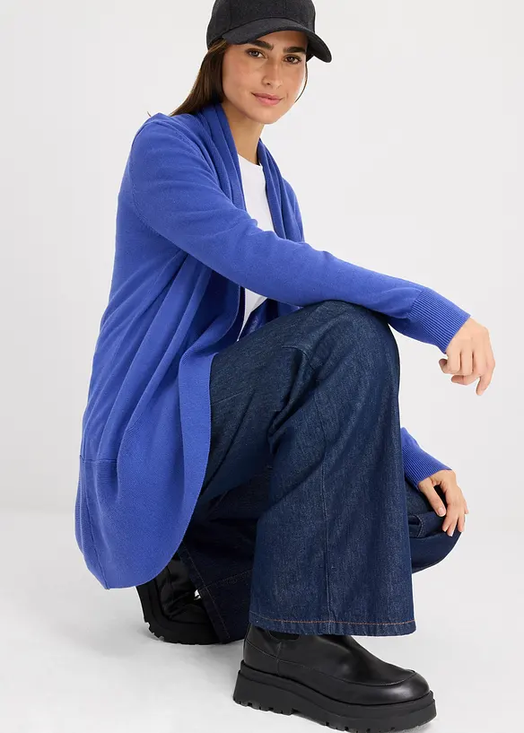 Finstickad cardigan, bonprix