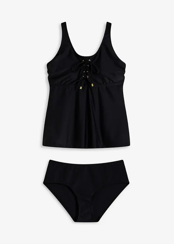 Tankini med sn&ouml;rning (2 delar), bonprix