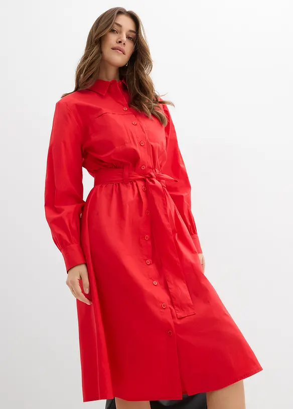 Skjortkl&auml;nning, bonprix