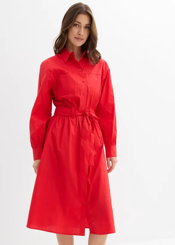 Skjortkl&auml;nning, bonprix