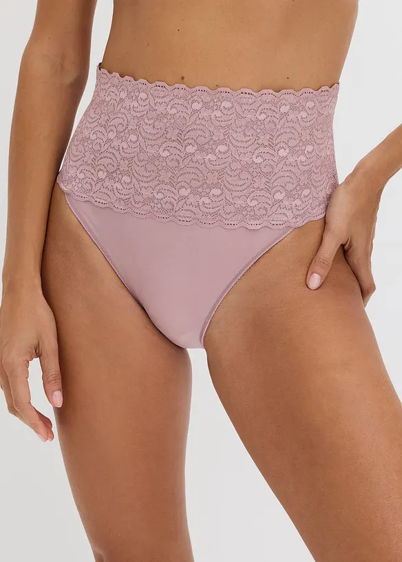 Trosa med kraftigt formande effekt (2-pack), bonprix