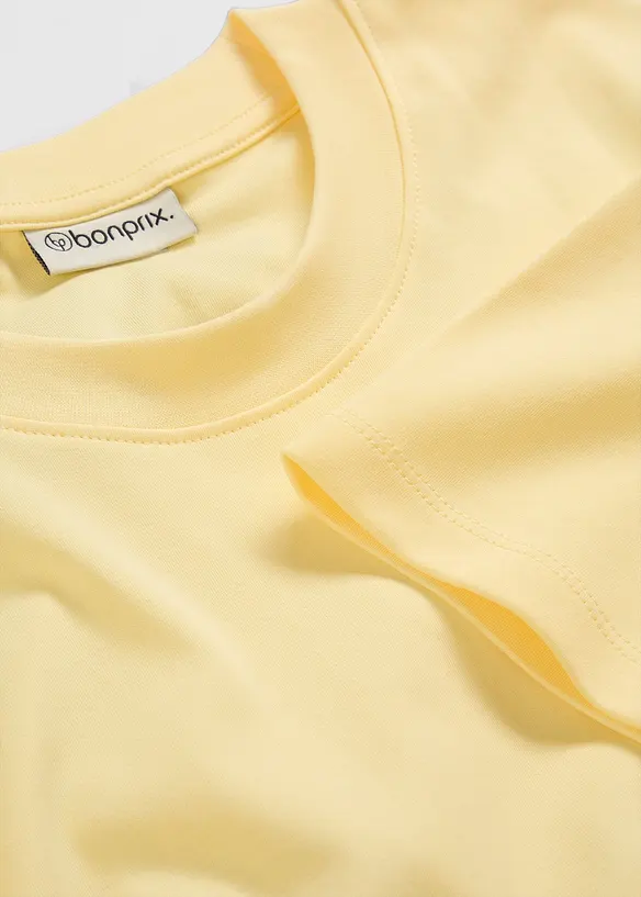 Jerseykl&auml;nning av ren bomull, bonprix