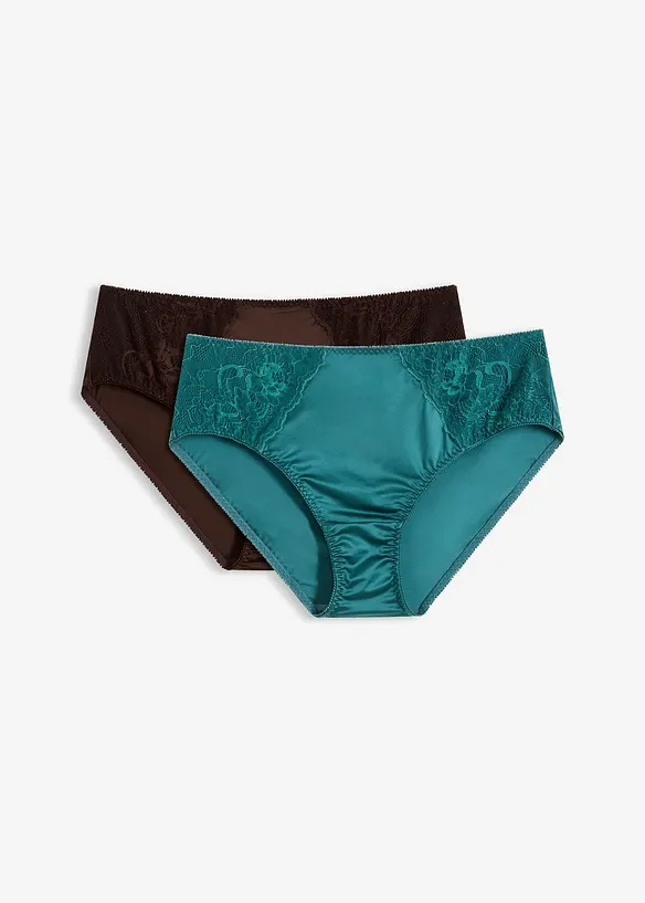 Maxitrosa med glansiga effekter (2-pack), bonprix