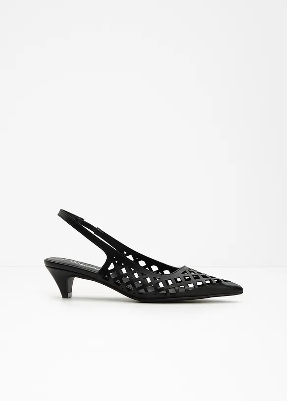 Slingbackpumps med cut-outs, bonprix