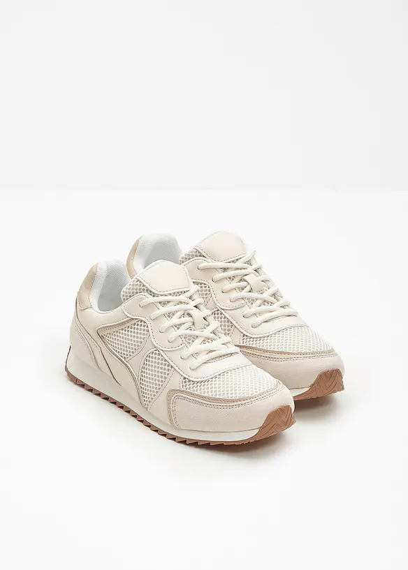 Chunky sneakers med meshinf&auml;llning, bonprix
