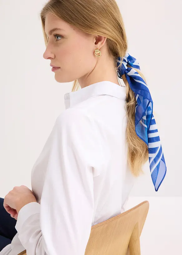 Liten scarf med grafiskt m&ouml;nster, bonprix