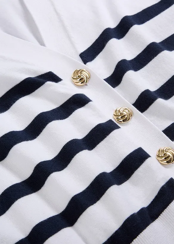 Cardigan i mjuk viskosmix, bonprix