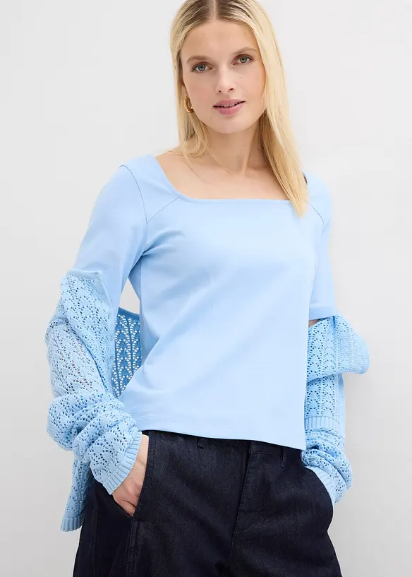 Topp av stabil, ekologisk bomull, bonprix