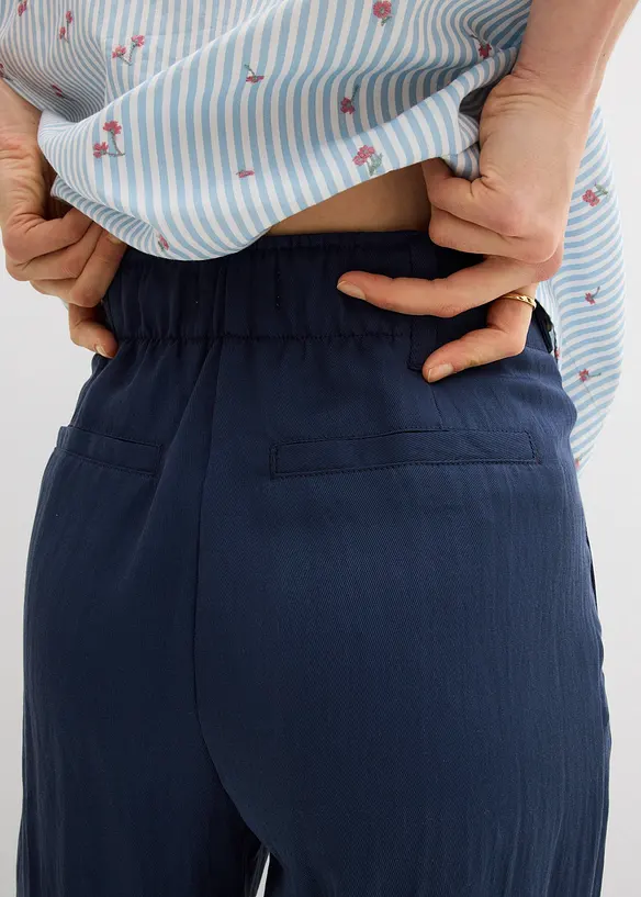 Twillbyxa med reglerbar midja, bonprix