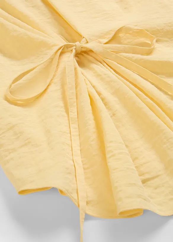 Skjortblus i mjuk viskosmix, bonprix