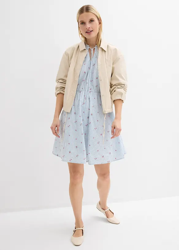 Minikl&auml;nning i ren bomull, bonprix