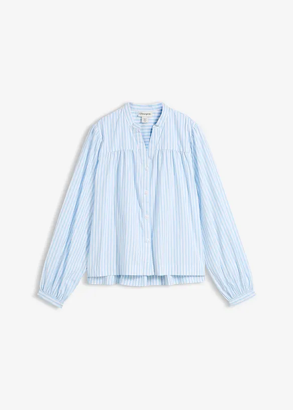 Blus av stabil poplin, bonprix