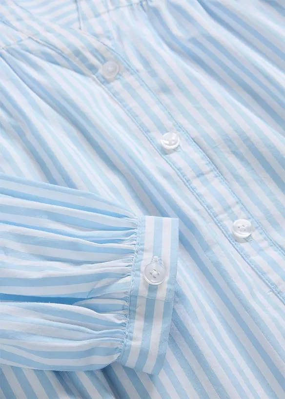 Blus av stabil poplin, bonprix