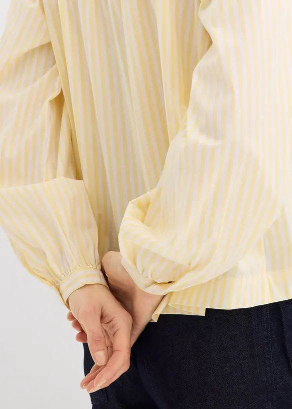 Blus av stabil poplin, bonprix