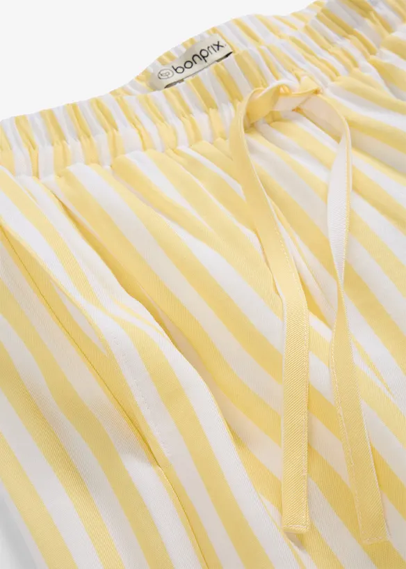 Marlenebyxa av viskosmix med mjukt fall, bonprix