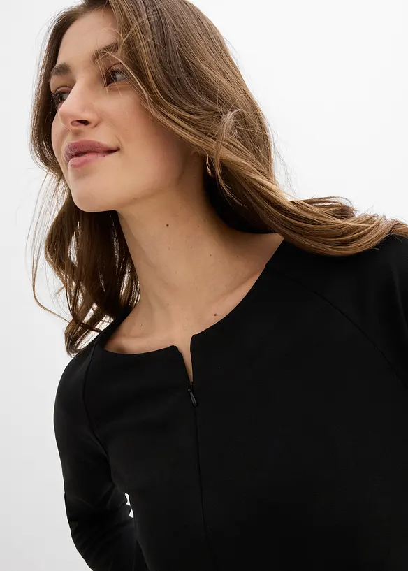 Jerseykl&auml;nning i bekv&auml;m Punto di Roma, bonprix