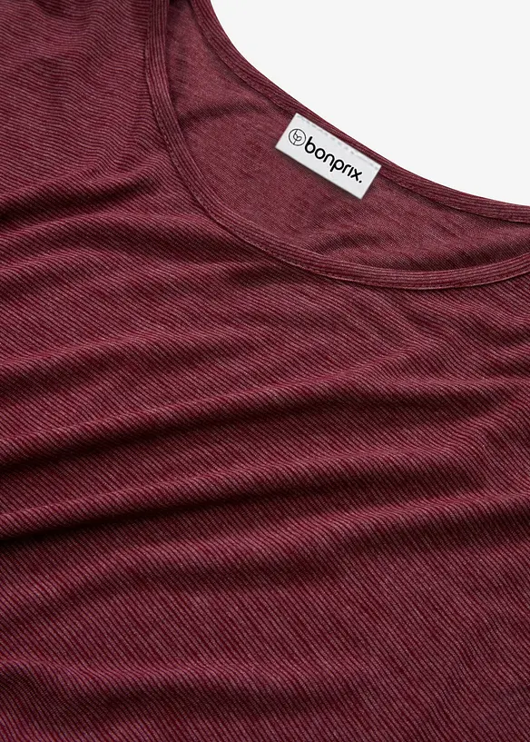 L&aring;ng topp med rundad nederkant, bonprix