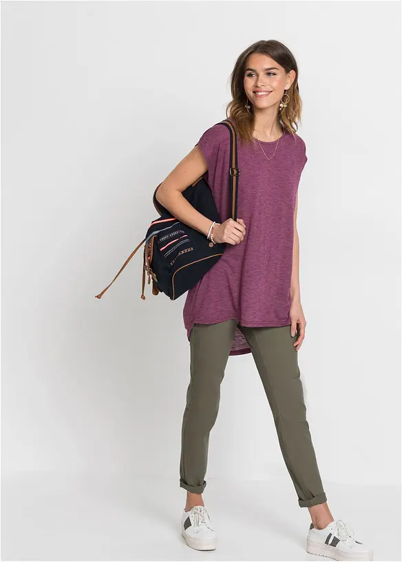 L&aring;ng topp med rundad nederkant, bonprix