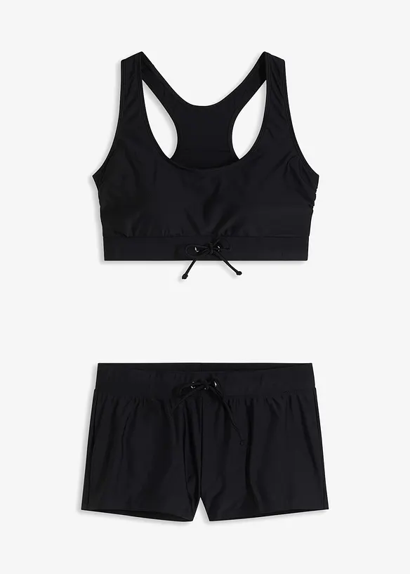 Bikini med BH-topp och badshorts (2 delar), bonprix