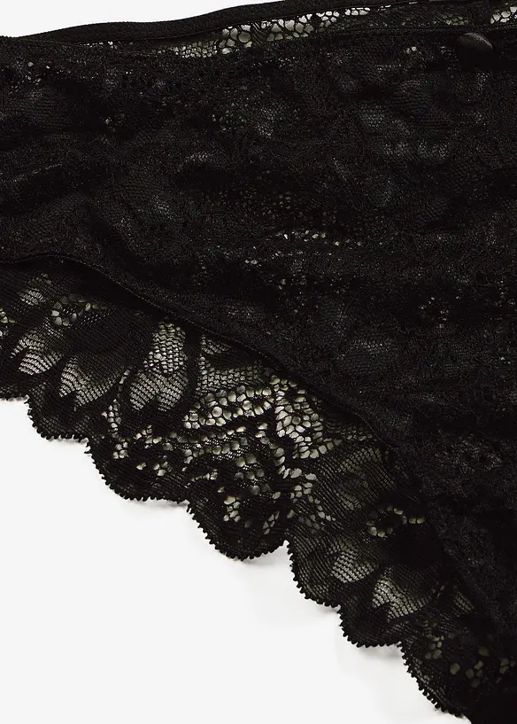 Trosa med blommig spets, bonprix